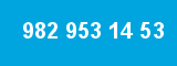 982 953 14 53 982 953 14 53